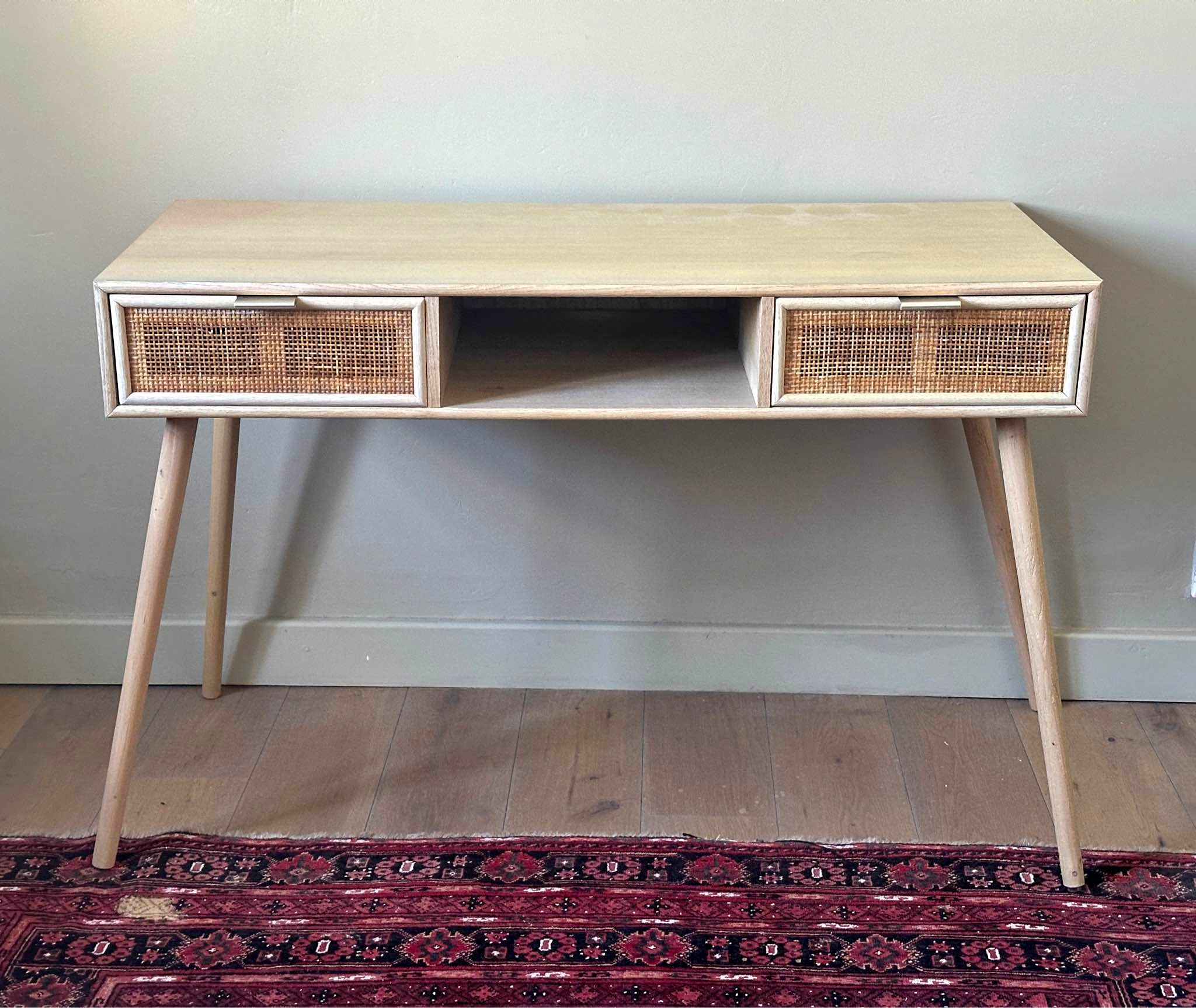 Rattan 2 Drawer Desk - Desks - Cape Town, Western Cape | Facebook ...