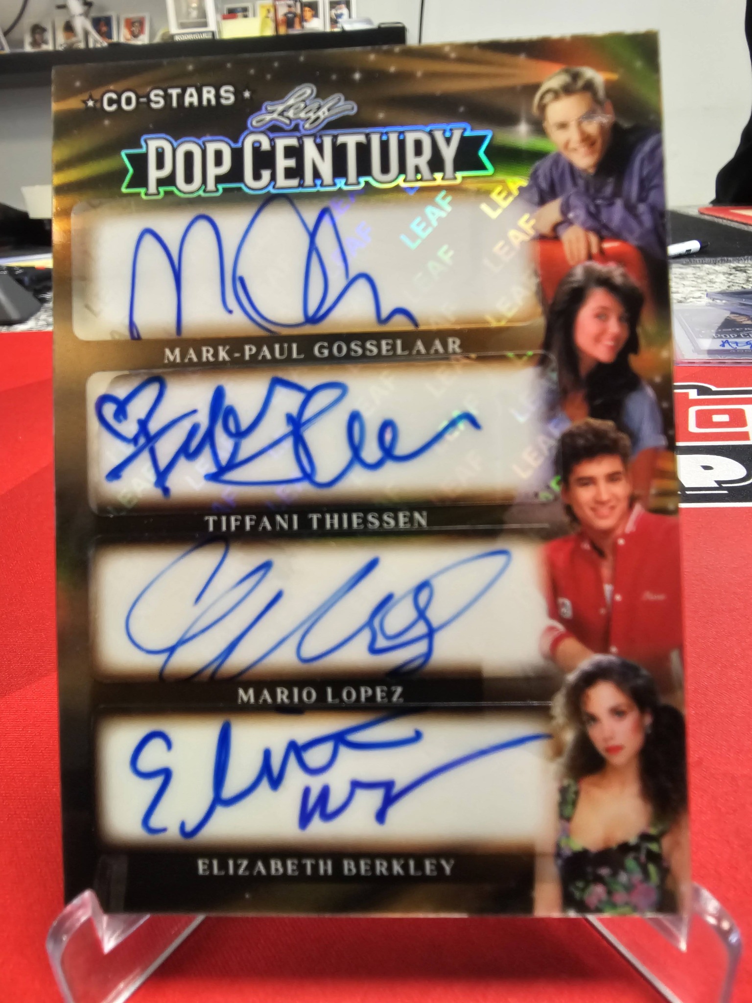 2026 Leaf Pop Century Saved by the Bell autograph cards found