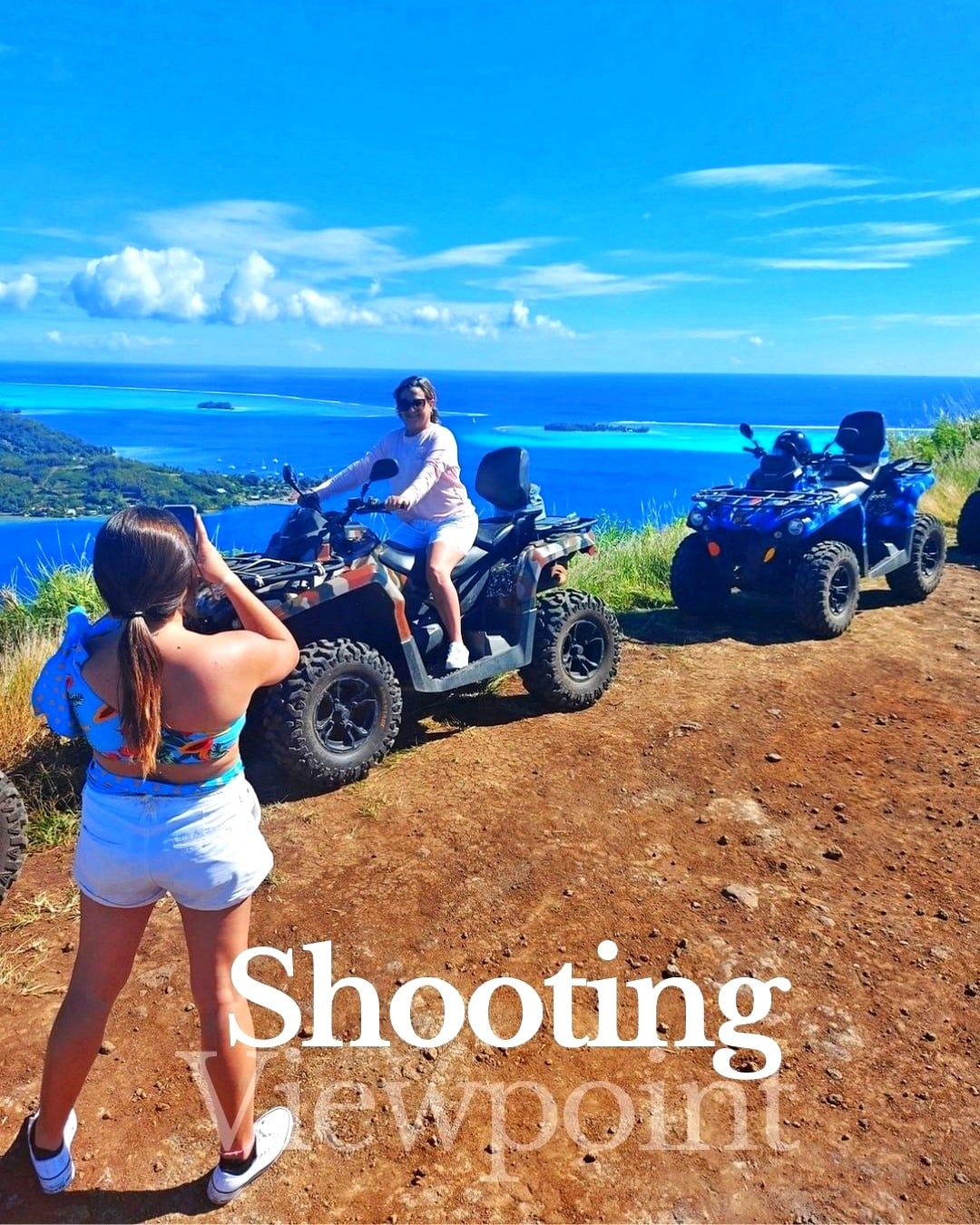 Choose BORA BORA QUAD ATV ADVENTURES to discover in a fun way the