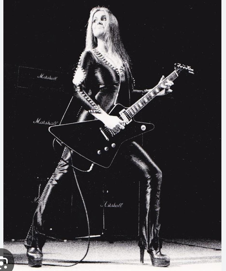 Lita Ford in 1976. The Runaways