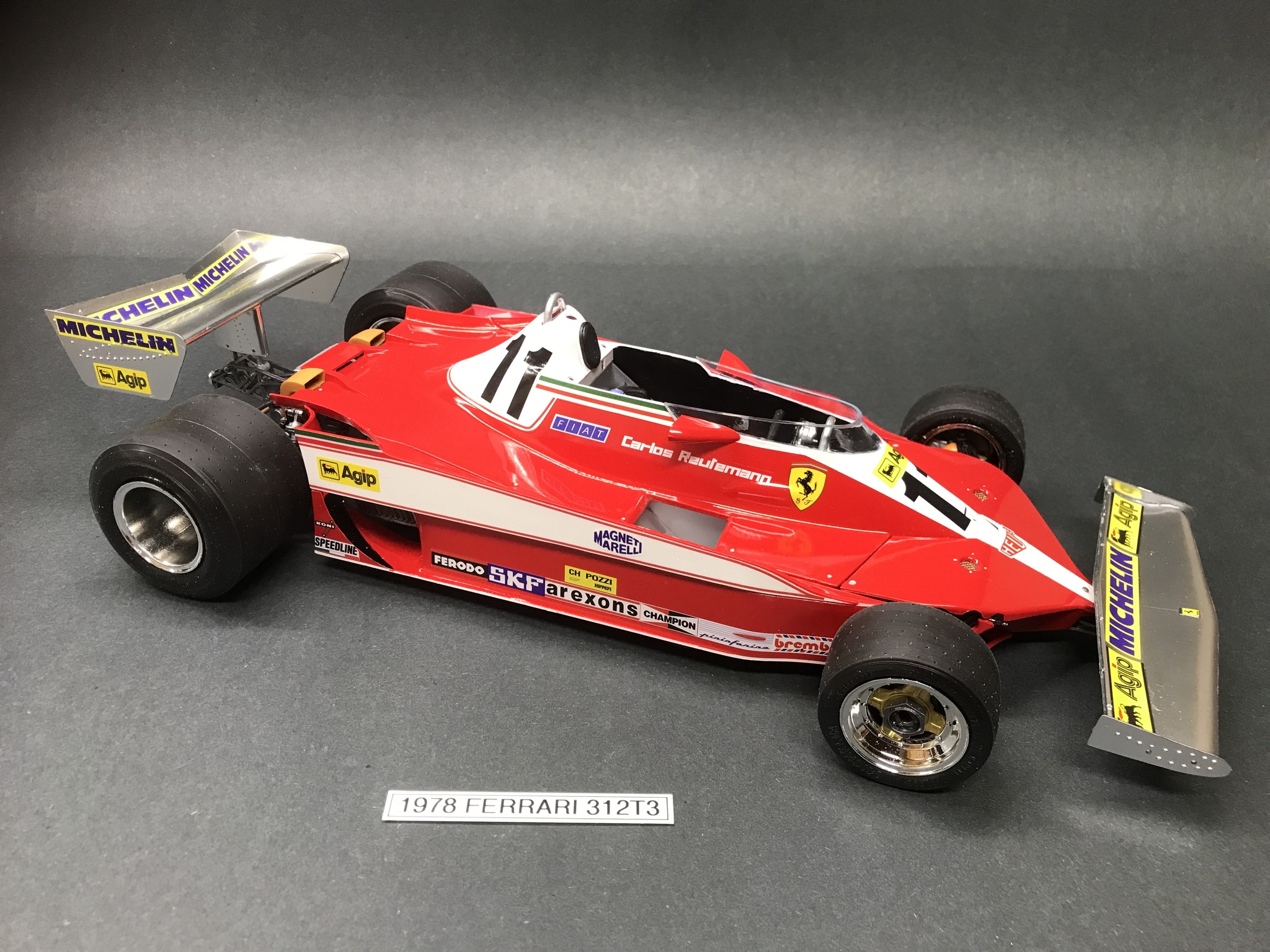 Building the 1/12 scale Ferrari 312 T5 from Protar.