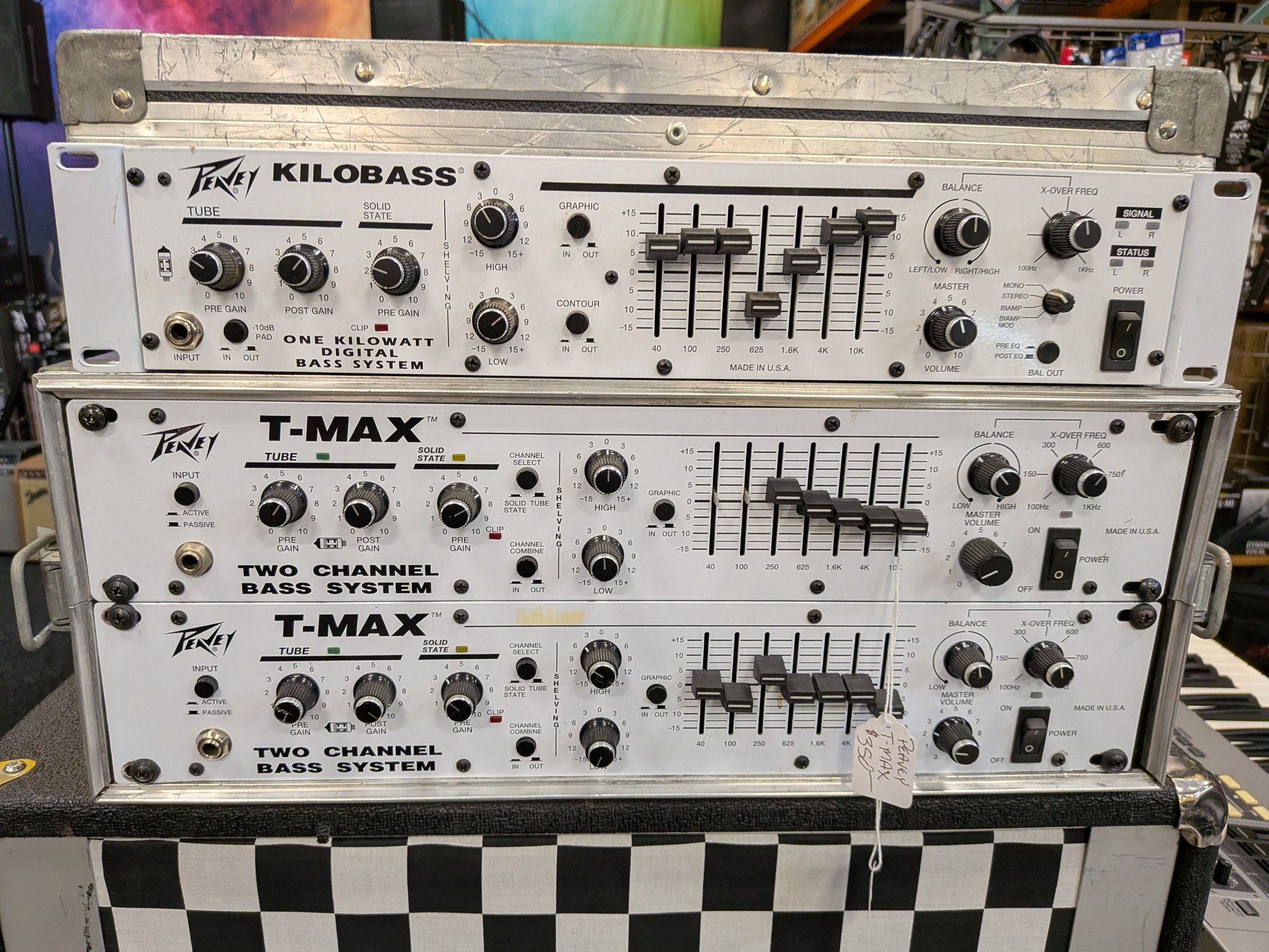Peavey T-Max and Kilo Bass amplifiers for bass players