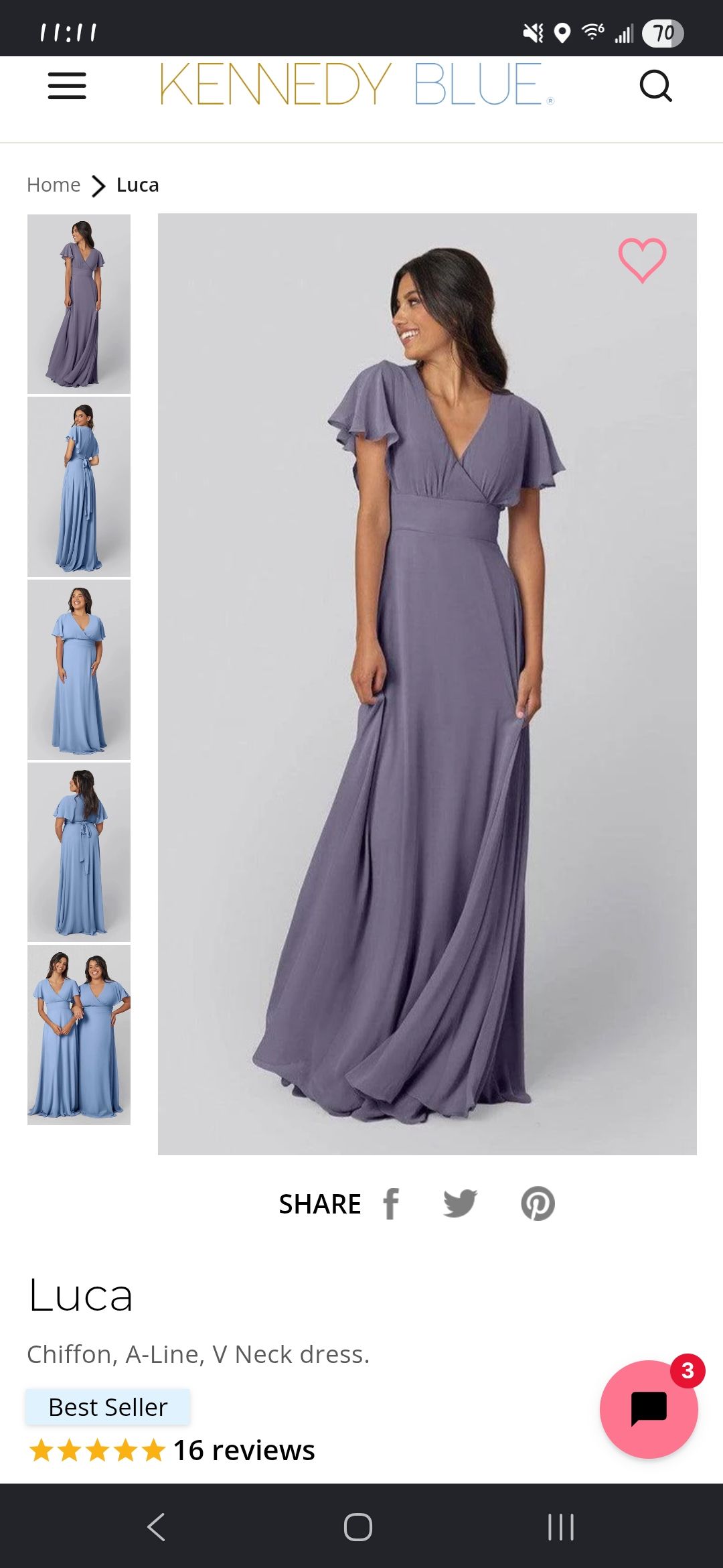 Hemming and taking in chiffon wedding dress in November