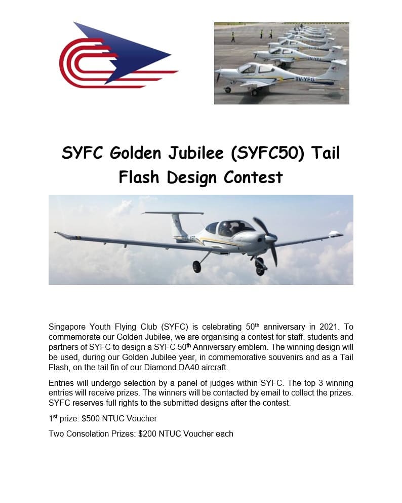 SYFC is celebrating 50th... - Singapore Youth Flying Club | Facebook