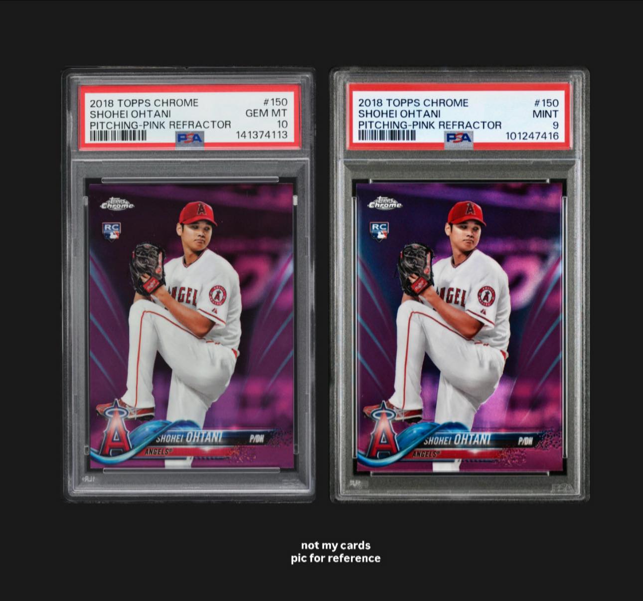 Looking for 2018 Ohtani pitching pink refractor