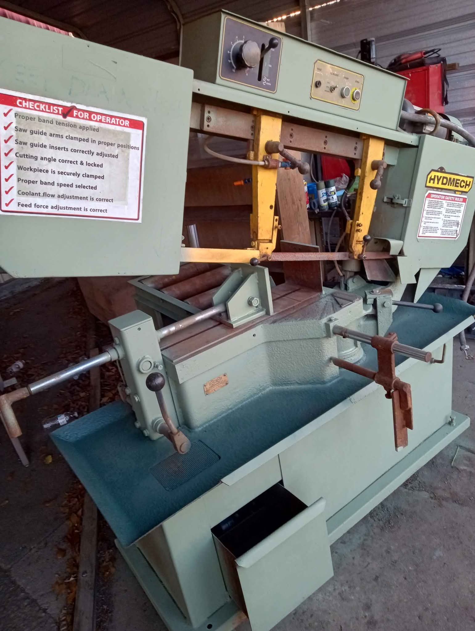 HYD MECH S_20 HORZONIAL BAND SAW 3 phase Priced at 5000,00 - Saws ...