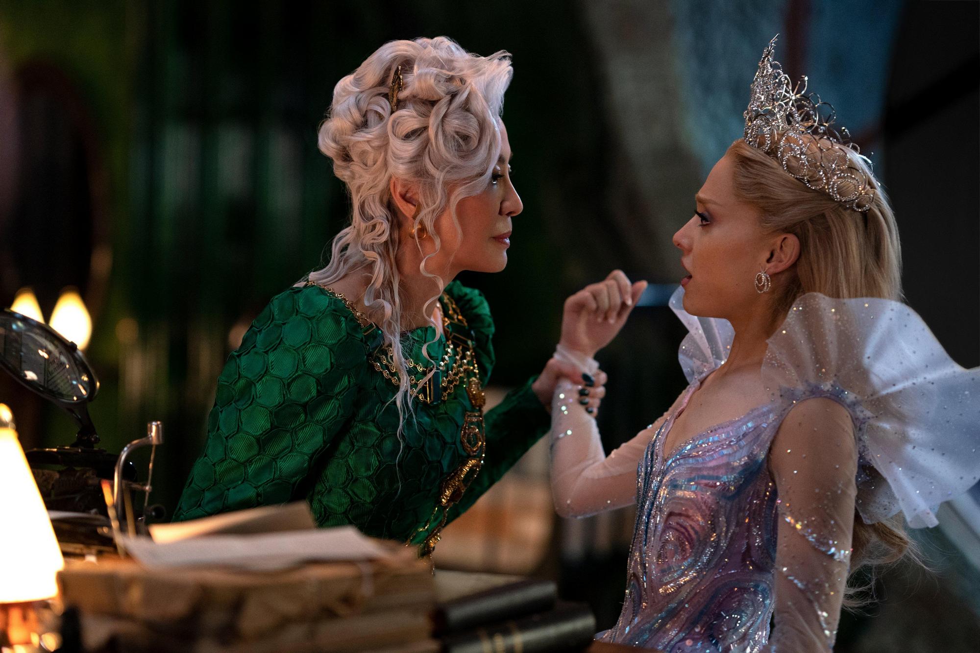 madame morrible green dress Presenting Morrible, half cupcake, half witch, full icon. She has it all, from her perfectly styled hair, an intricately crafted outfit and of course, that signature Wicked Witch sign. As always, @ six inch