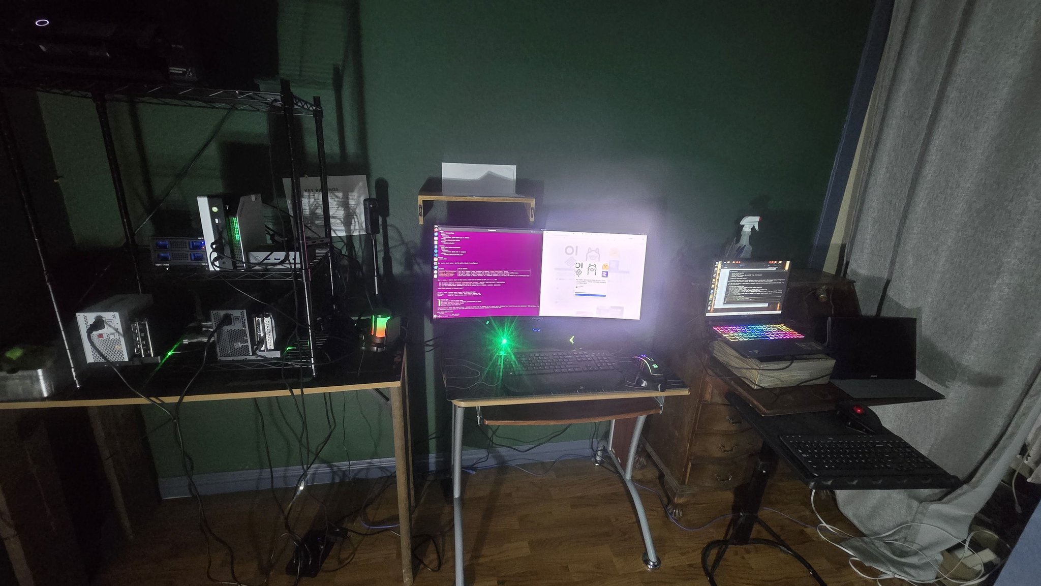 Building a personal ai cluster system