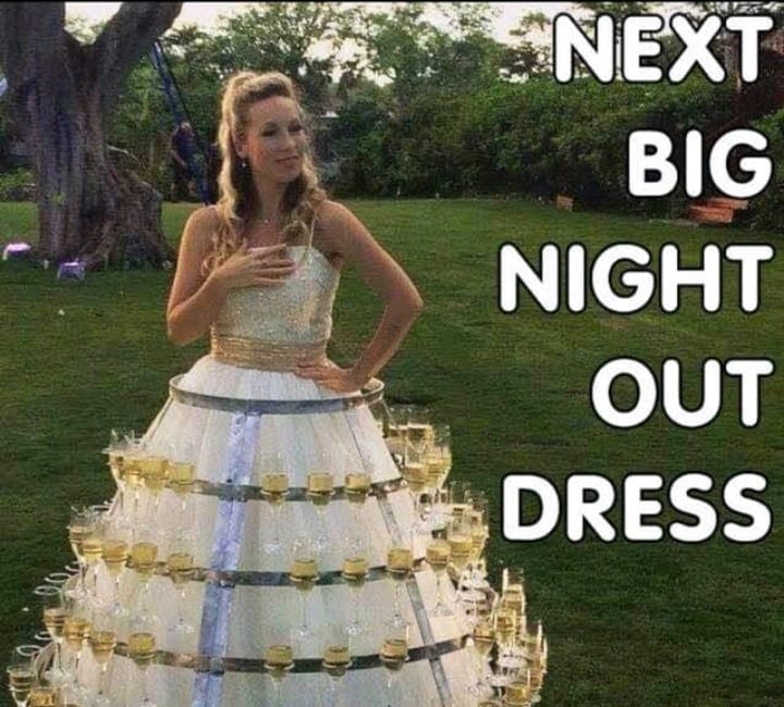 Meet me at the altar in your white dress 😂😂