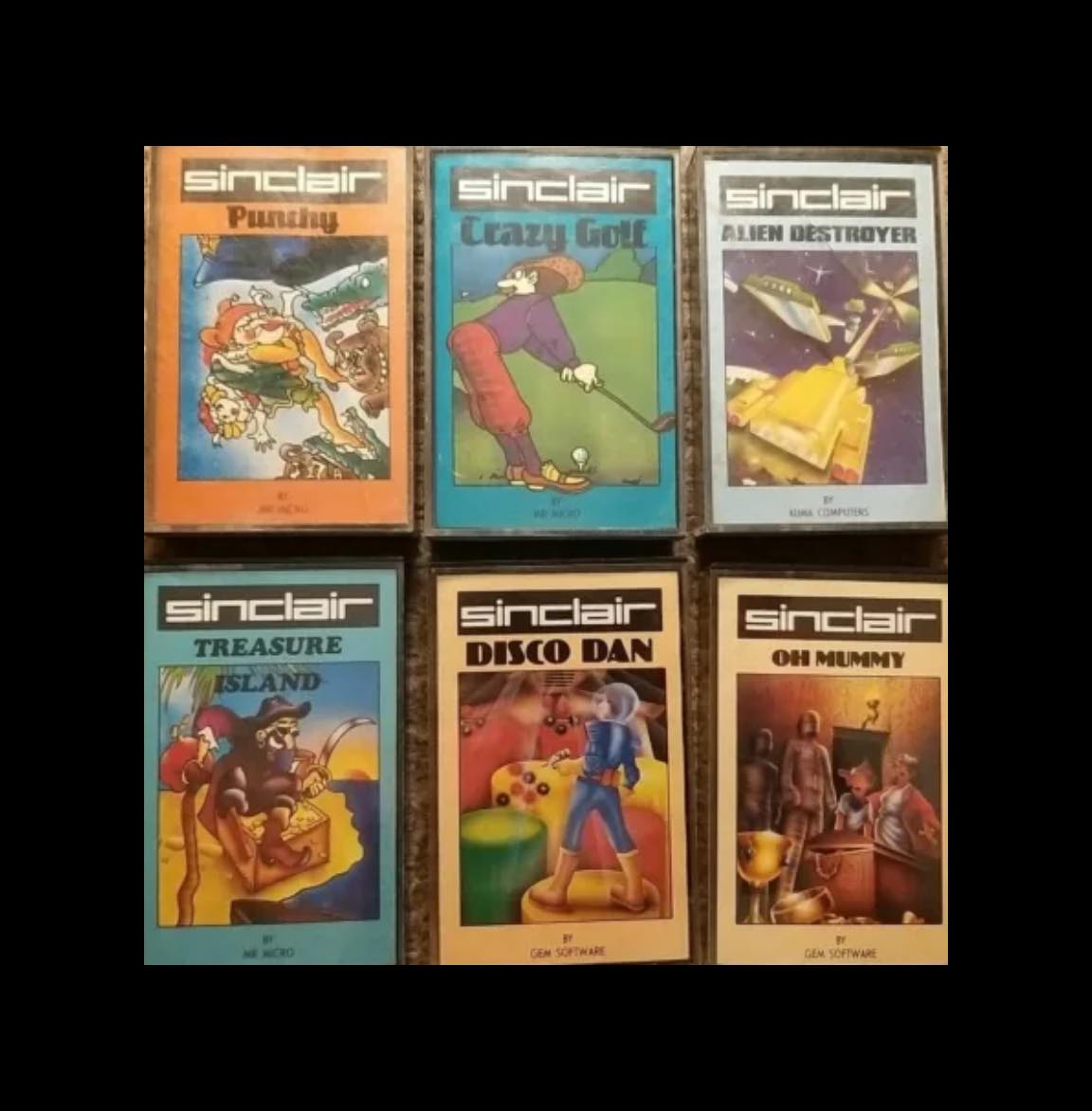 ZX Spectrum games from the 80s