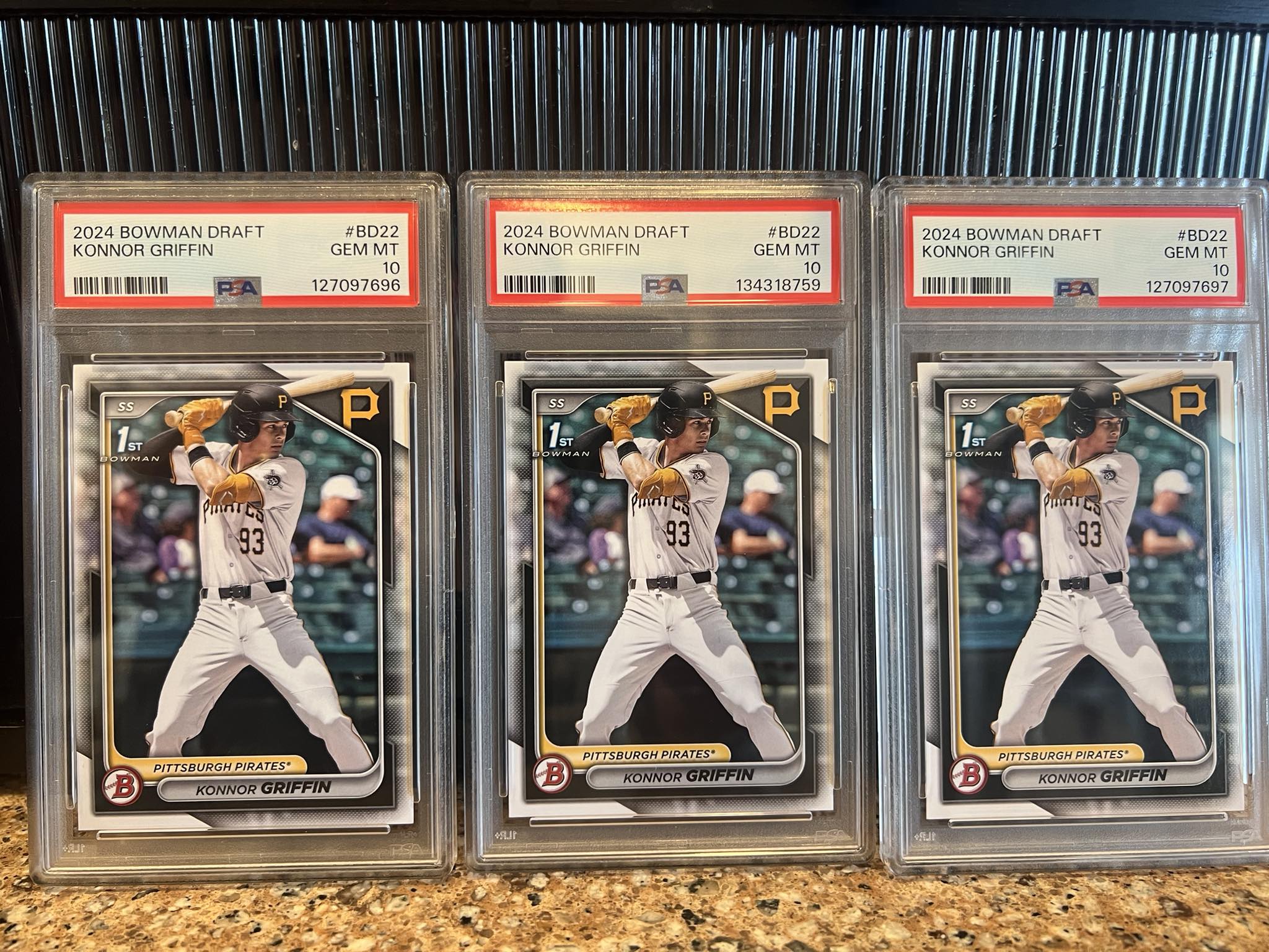 In honor of his big league debut!