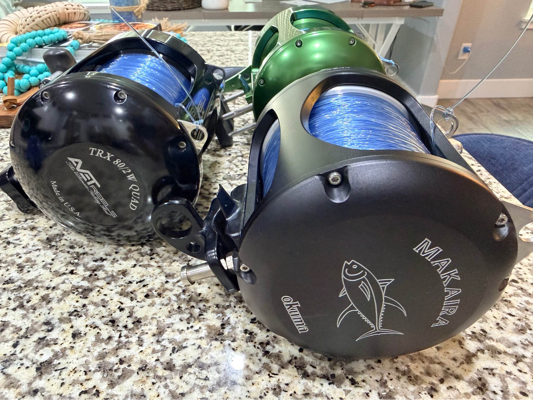 Which reel is better, Mak 130 or Avet 130 trx?