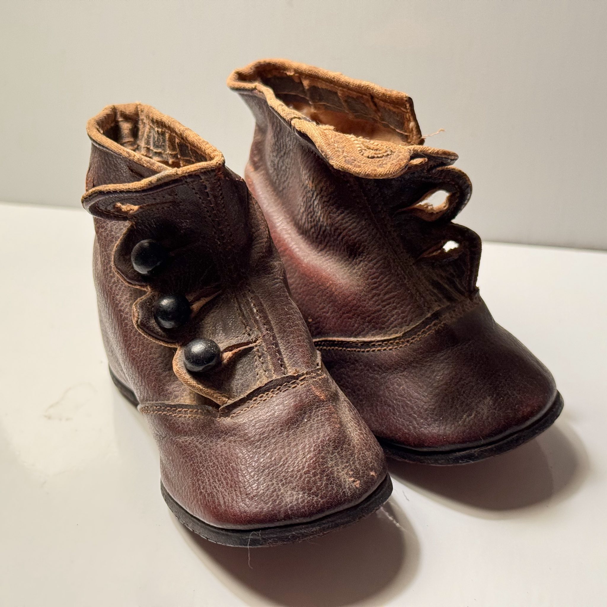 My 2nd Great Grandfathers Baby Shoes, He was born November 20th of 