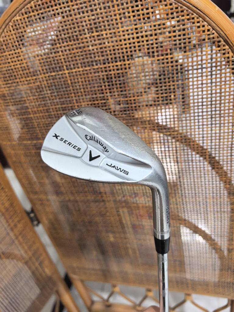 CALLAWAY X SERIES JAWS WEDGE 58° TRUE TEMPER SHAFT VERY GOOD