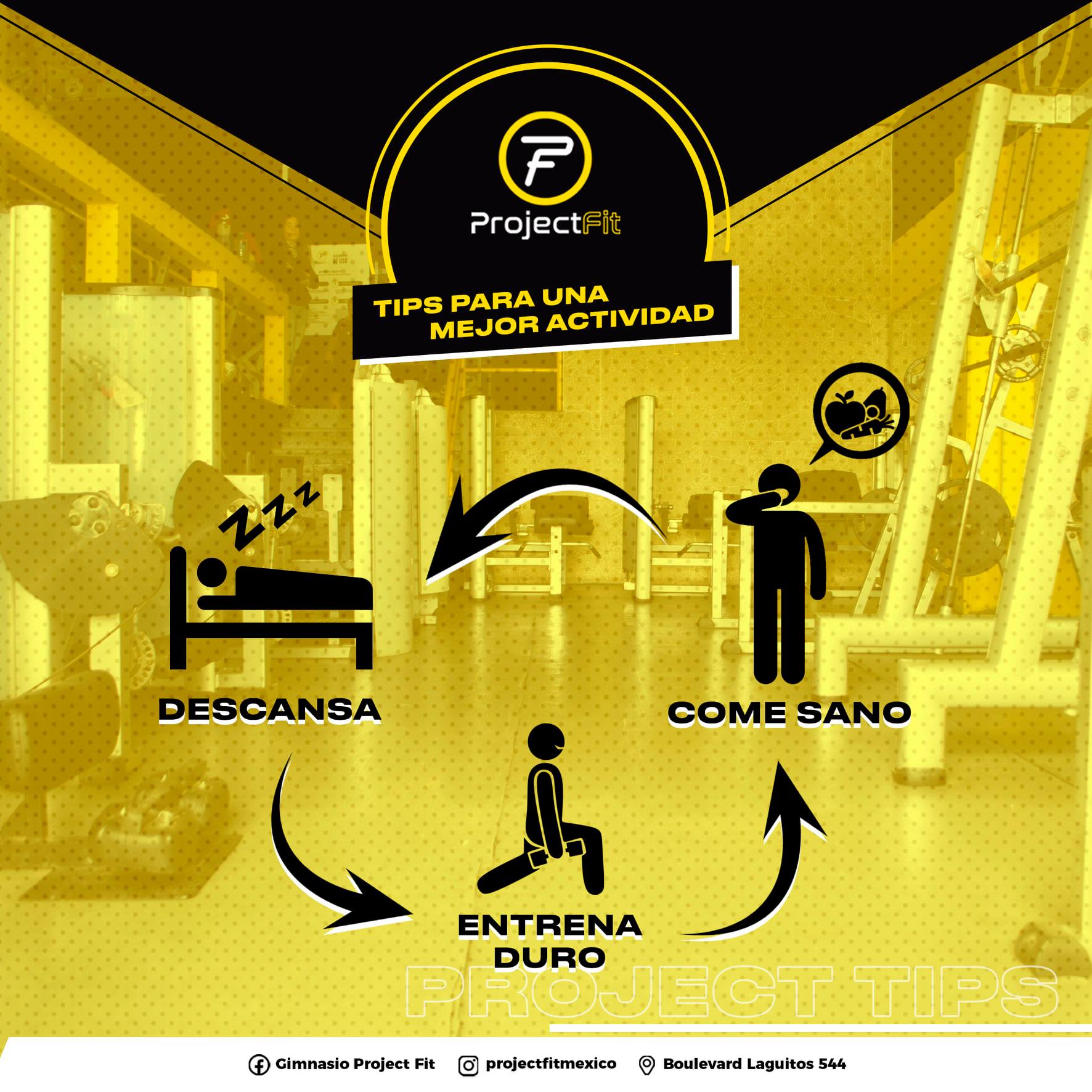 #Tips para mejora actividad😎.... - Gimnasio Project fit | Facebook