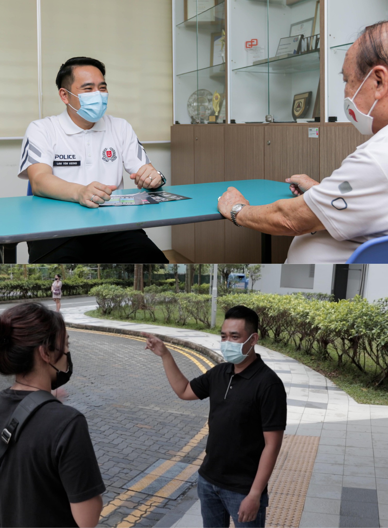 Singapore - The current Community Policing System (COPS) was introduced ...