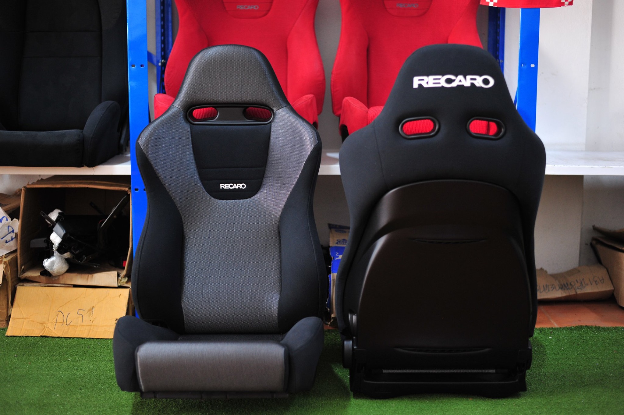#คู่นี้ขายแล้วครับ RECARO SP-JJ SILVER-BLACK ( CUSTOM ) 🔹เบาะแท้ ...