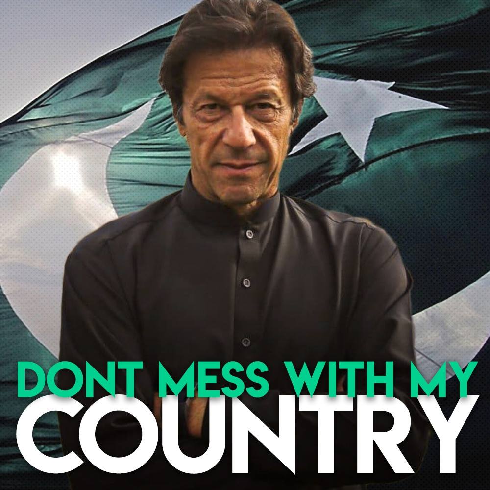Imran Khan, the revolution has started for a better Pakistan. (official)