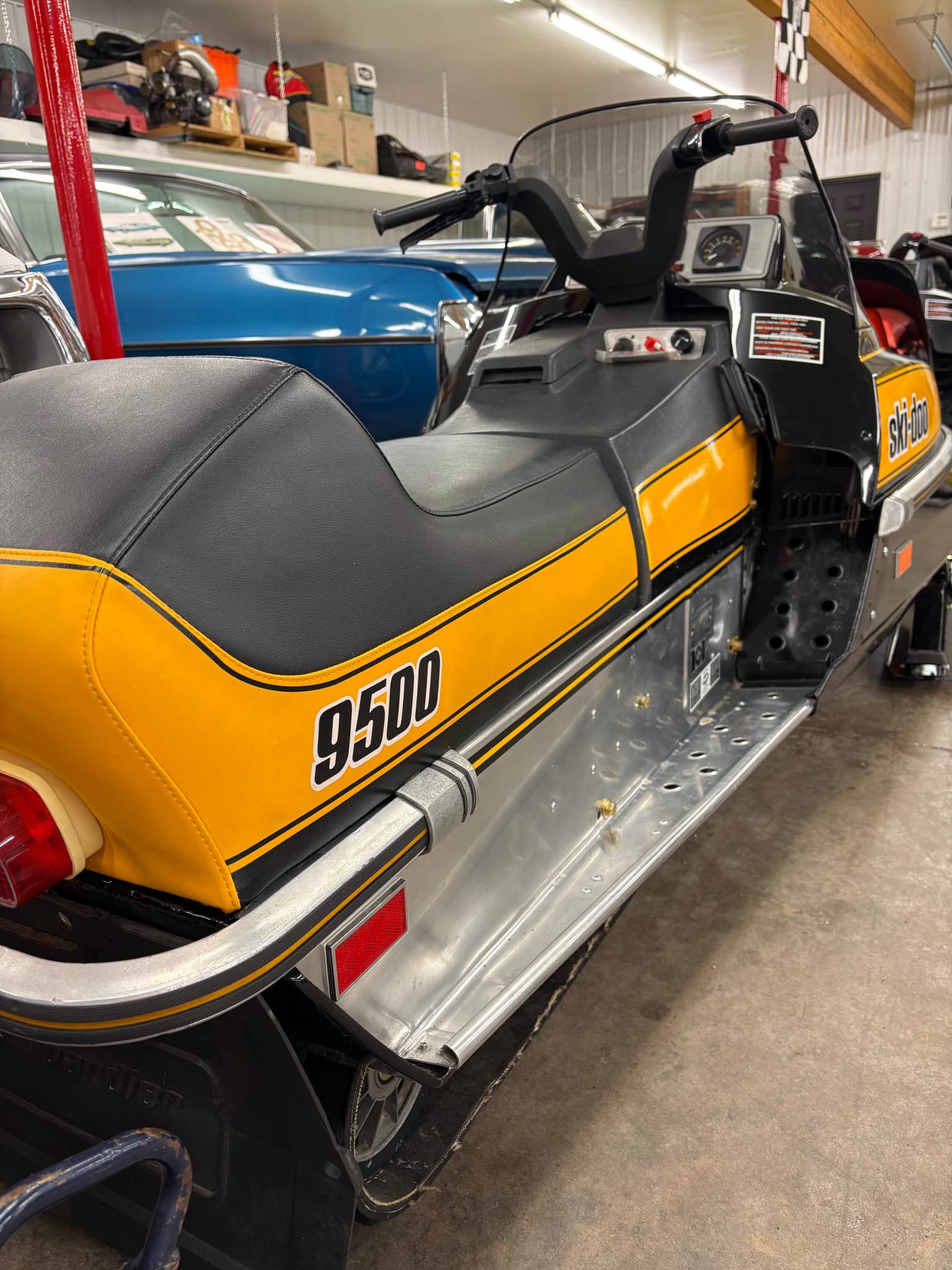 Vintage Snowmobiles for Sale or Restoration: 1981 Skidoo 9700