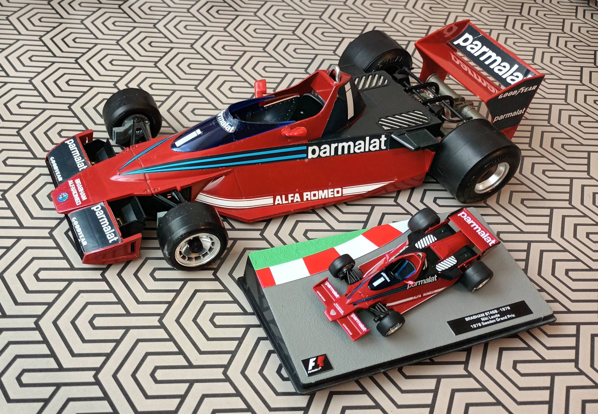 1:20 Brabham BT46B model from Model Factory Hiro