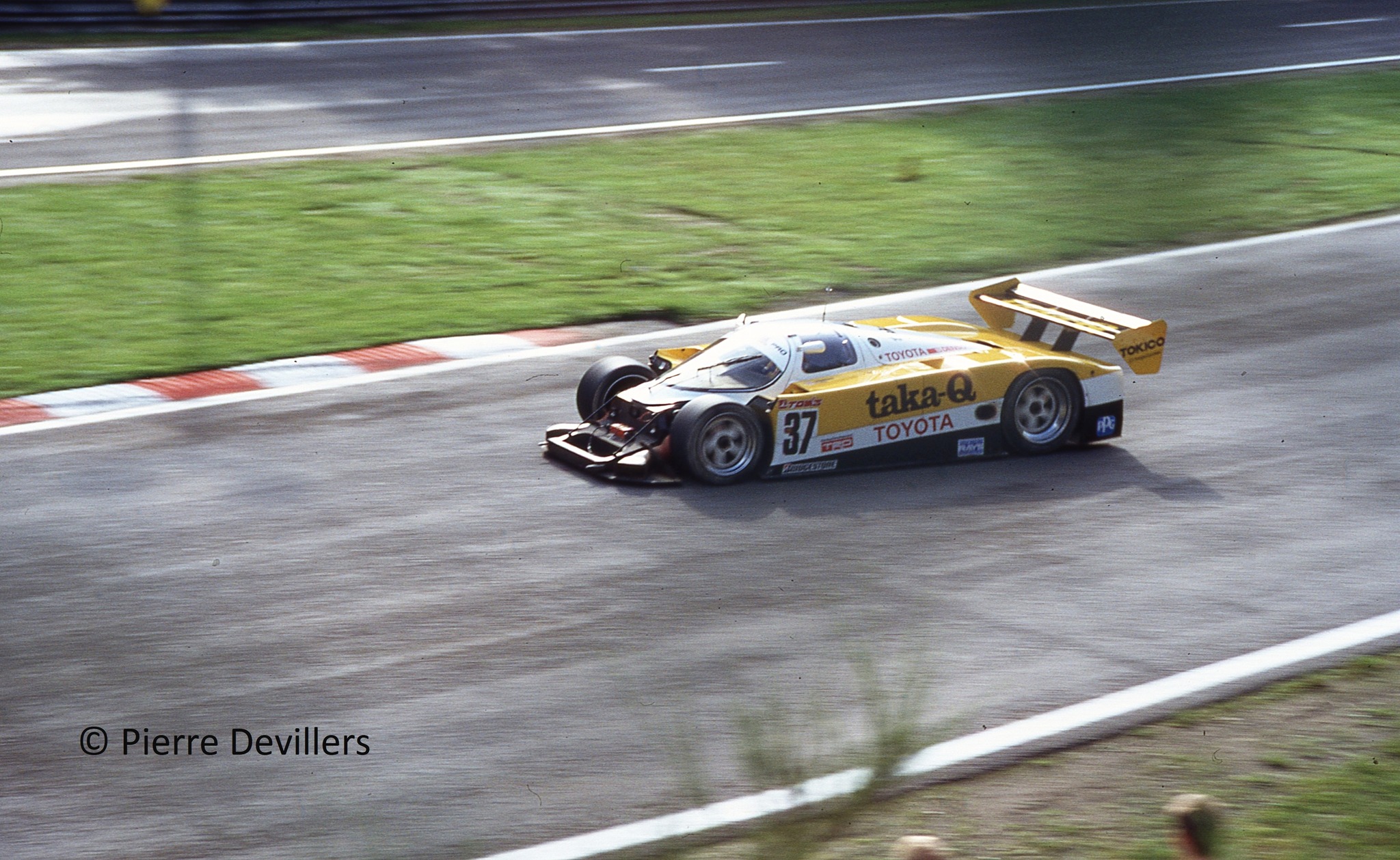Toyota 89C-V at 1989 Spa World Sports Prototype Championship