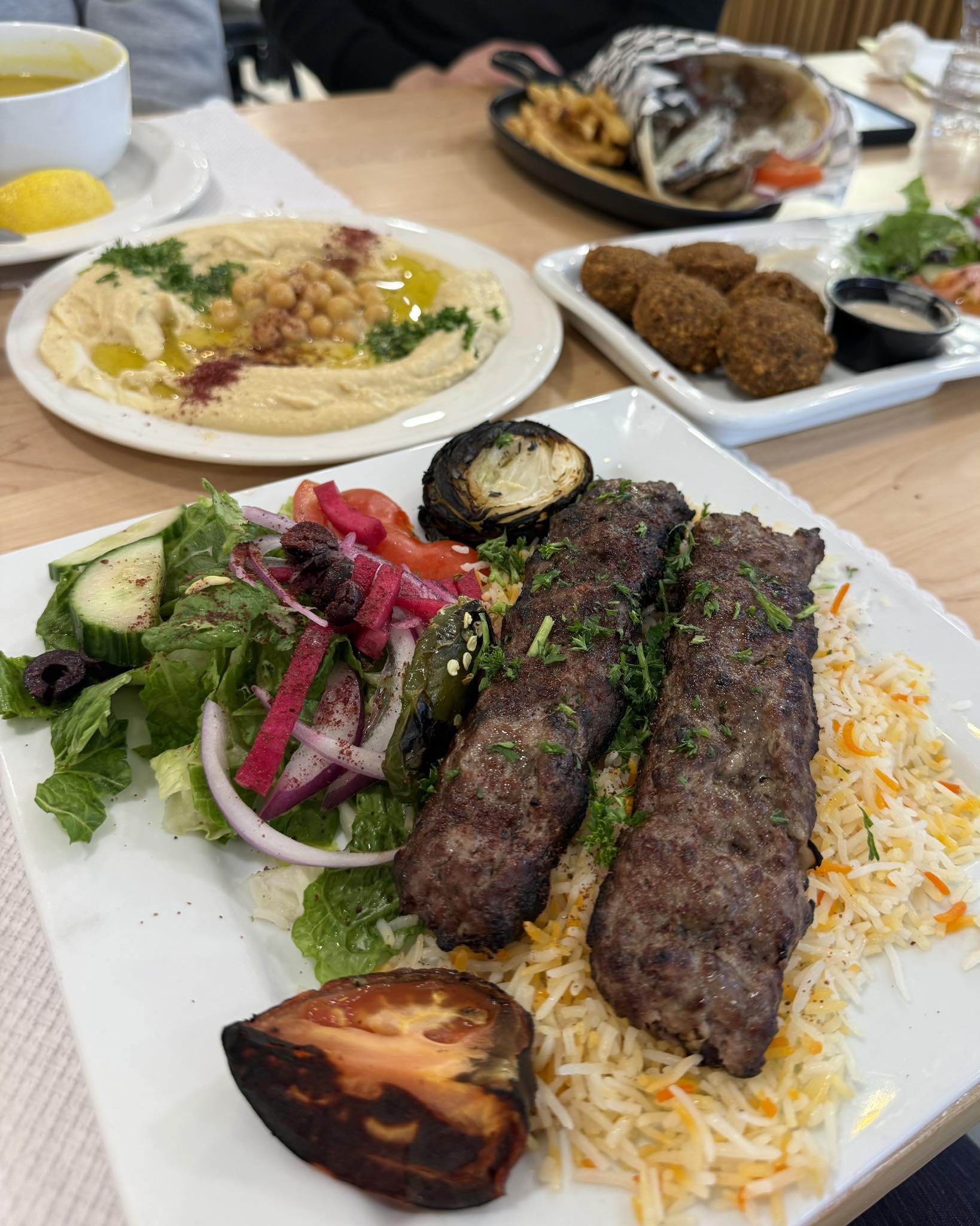 Kabab Guys in DeWitt Town Center highly recommended