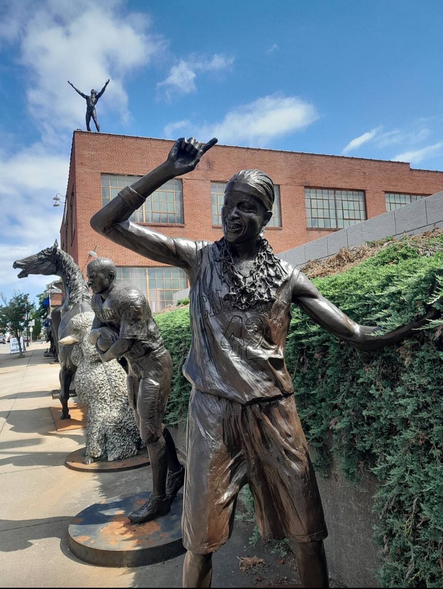 Alan Cottrill sculpture studio in Zanesville, Ohio