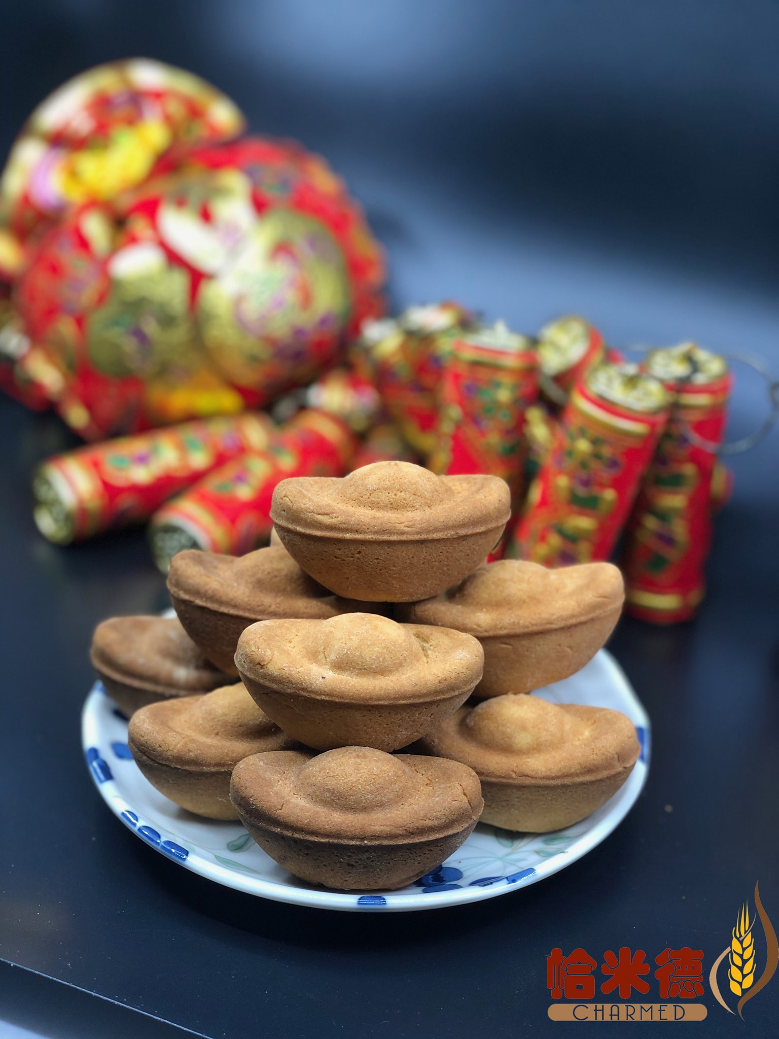 帢米德專業烘焙 - 新年到 來去財神廟報到 帶上一盒盒 #招財進寶 財神庇佑錢財賺飽飽 新年走春送禮🎁 送上... | Facebook