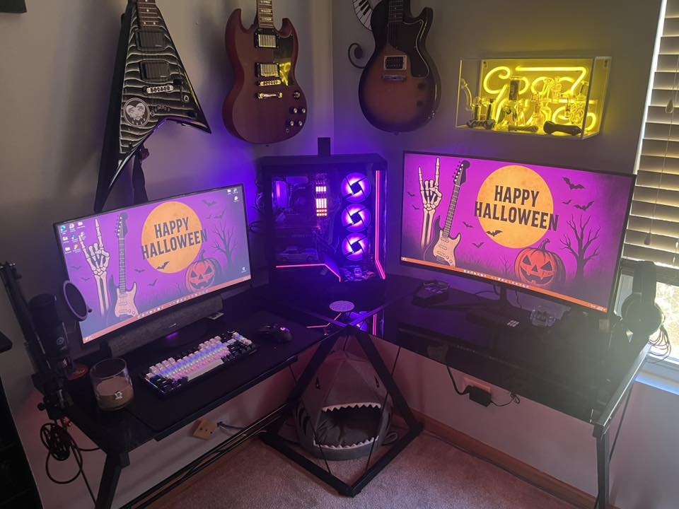 Pc, Gaming, Setups, and building advice. | Wire management idea’s ...