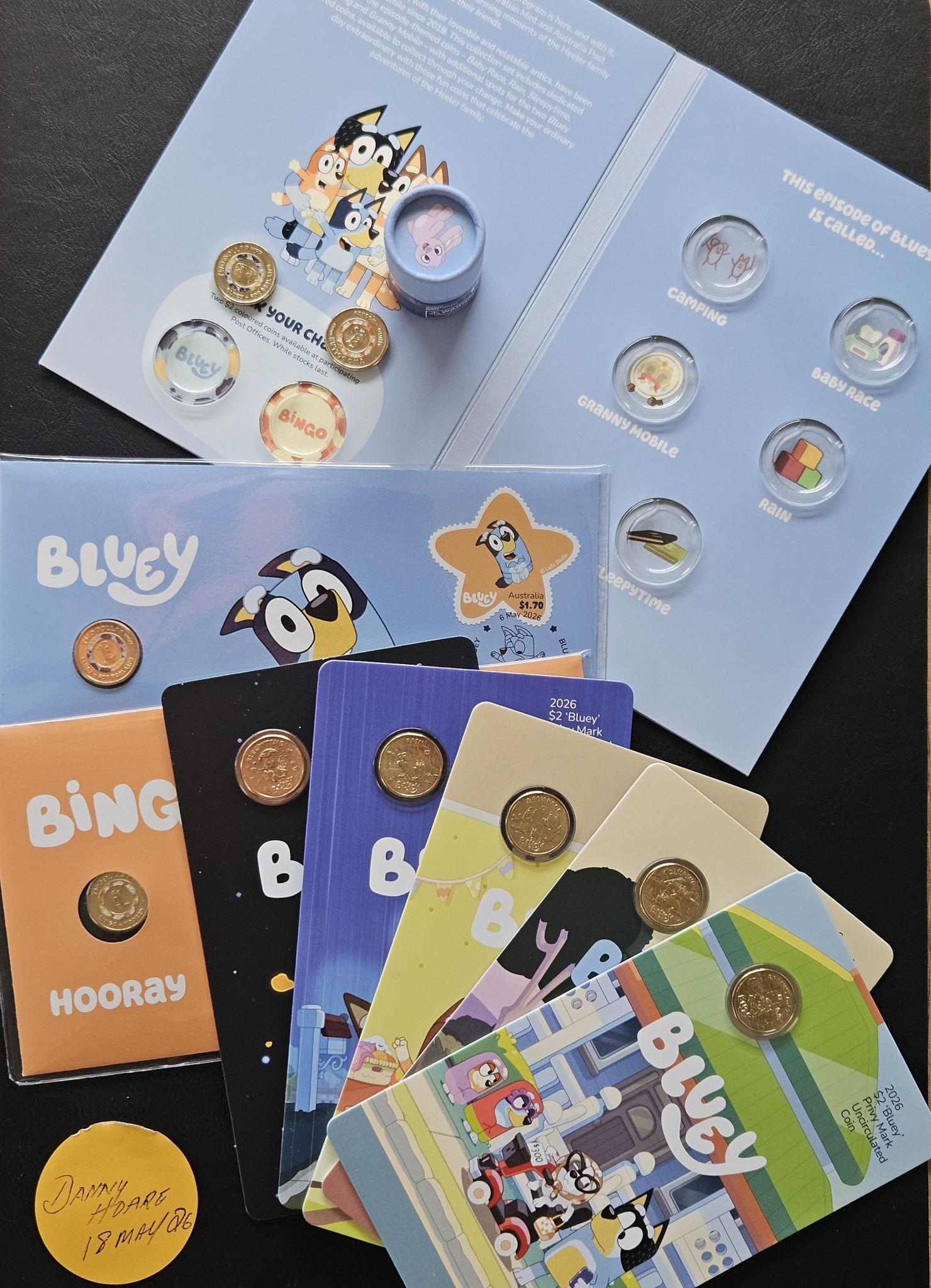 Bluey products available at Aus Post in Australia