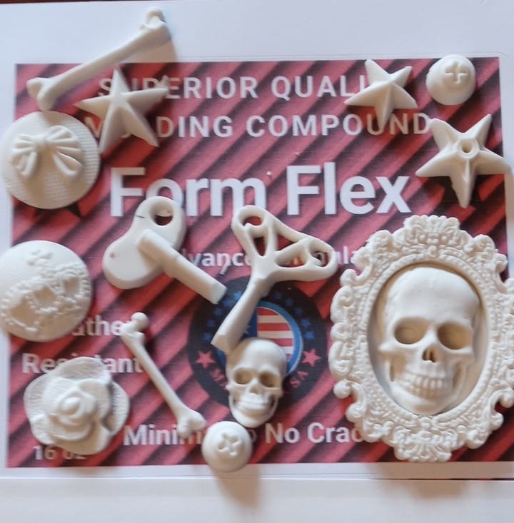 Creating small castings and retaining... - Form Flex Compound
