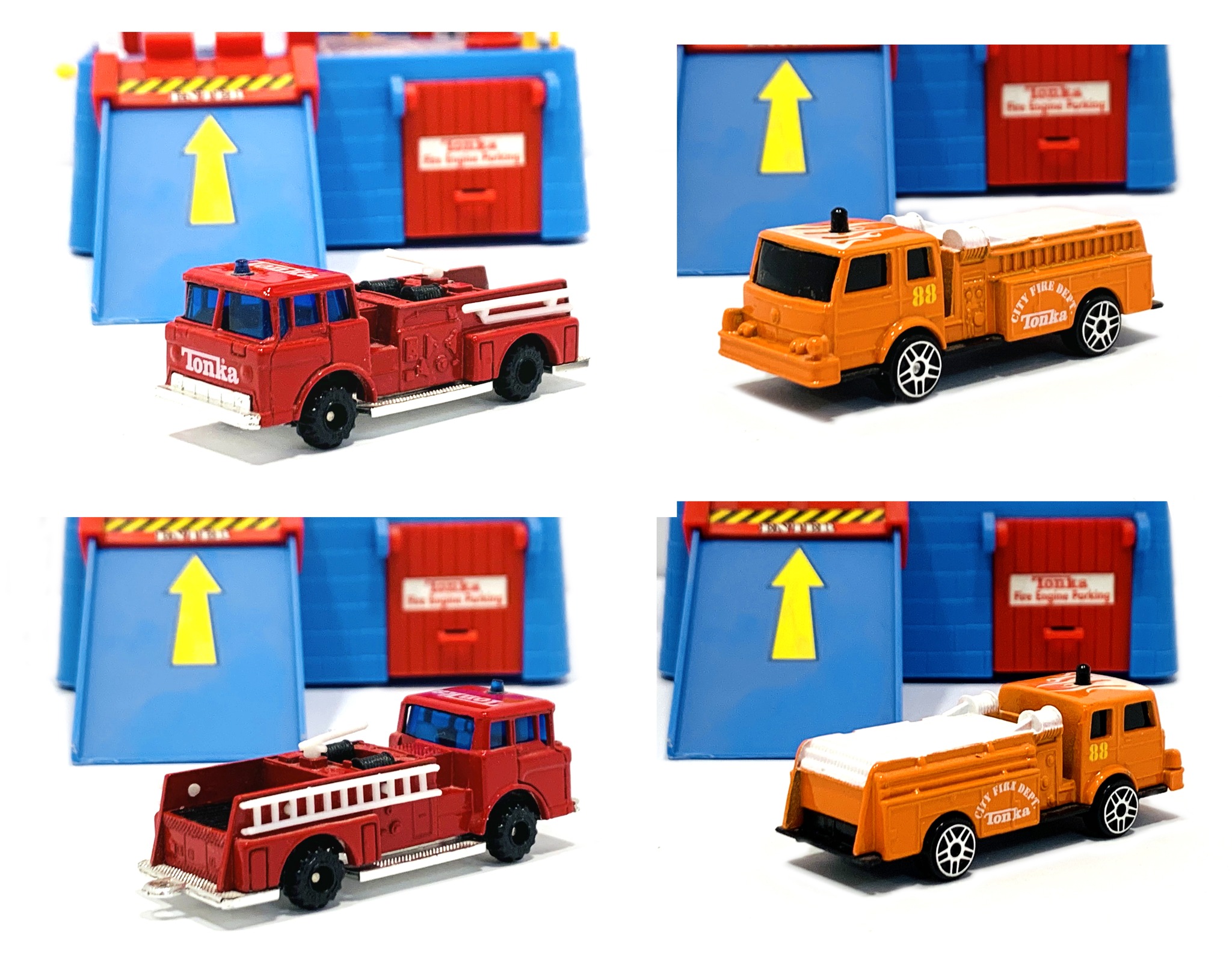 Set Decalcomanie Adesive Hot Wheels Redline 1970 – FIRE CHIEF CRUISER – Just Peel & Stick