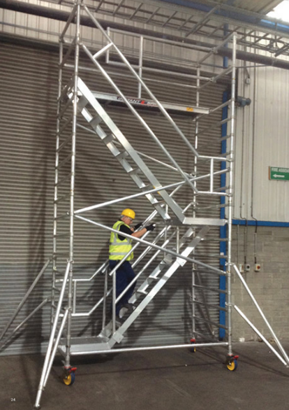 Instant UpRight - The Instant Stairway tower is a...
