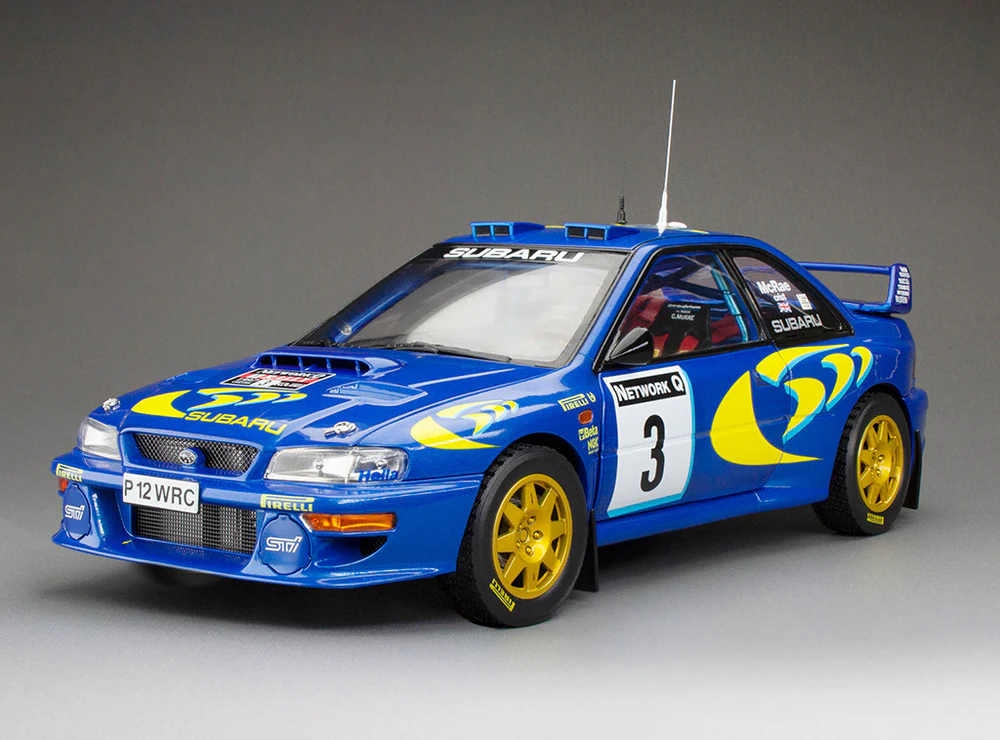 From Sunstar, forthcoming release in 1/18 #5752 Subaru Impreza WRC