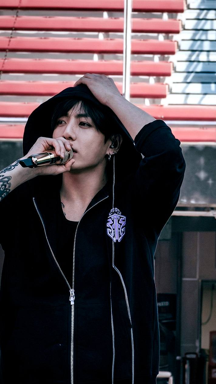 Jungkook 😍😍😍 D1 Soundcheck in Stanford #BTS #jungkook #stanford