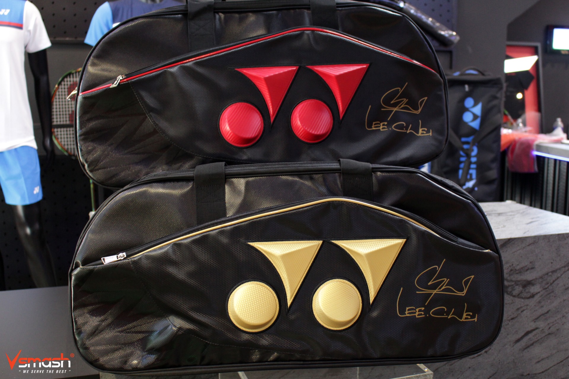 New Yonex Racquet Bag MSQ13MS3 with 3D Yonex logo endorsed by