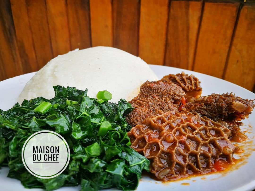 Chef - •|Sadza & Maguru•| The traditional way and they do not congeal 😋 ...
