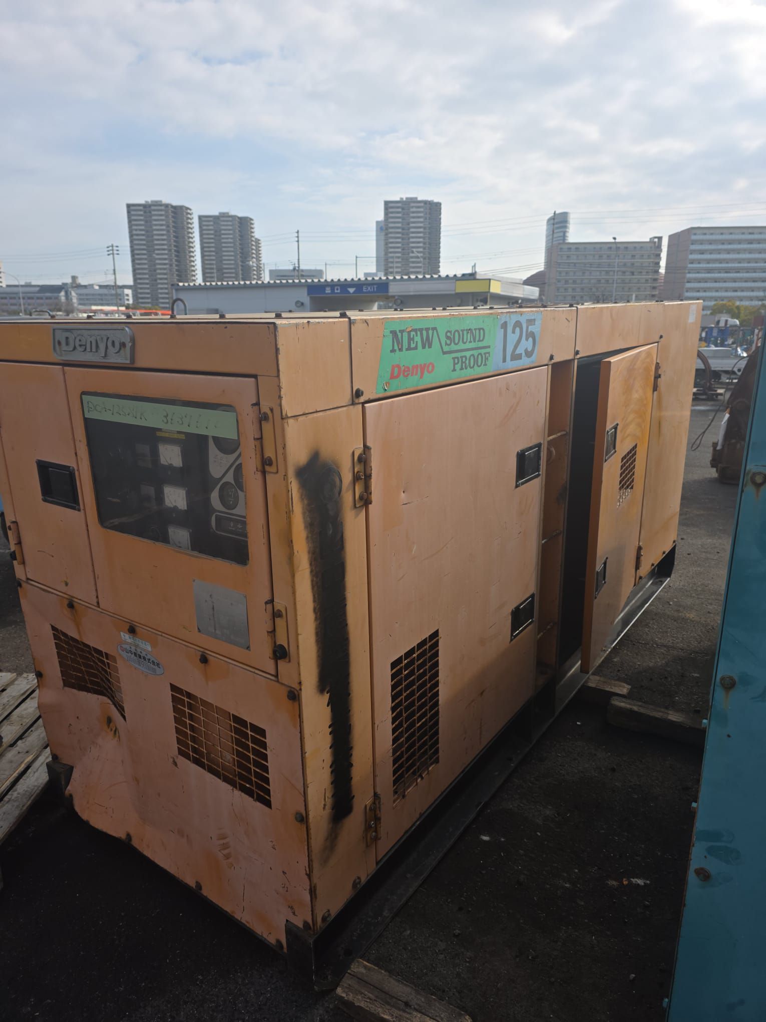 Denyo 125 Kva New Sound Proof Generator (Mitsubishi Engine 6D16 