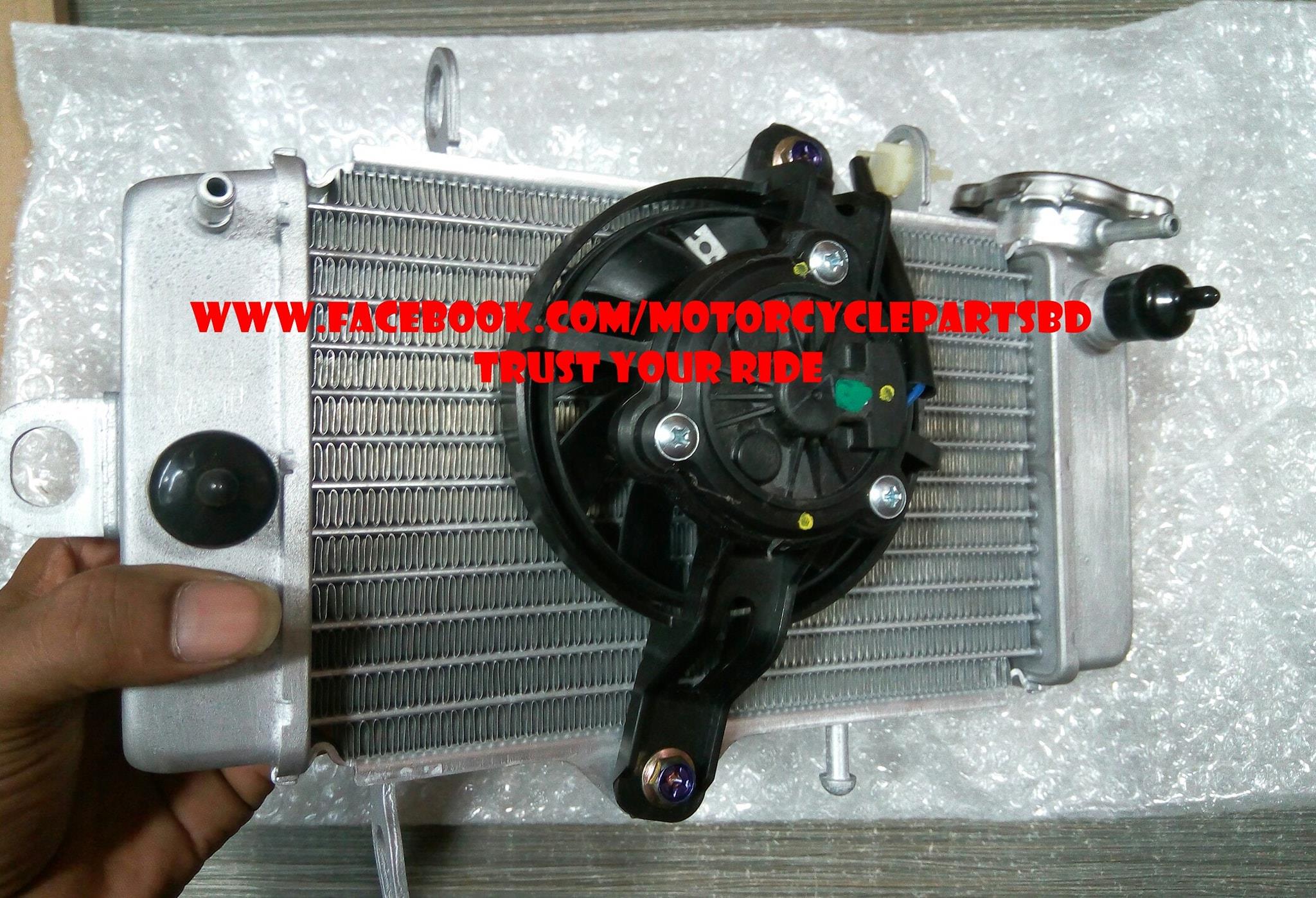 Water Pump & Radiator YAMAHA R15 - MotorCycle Parts BD