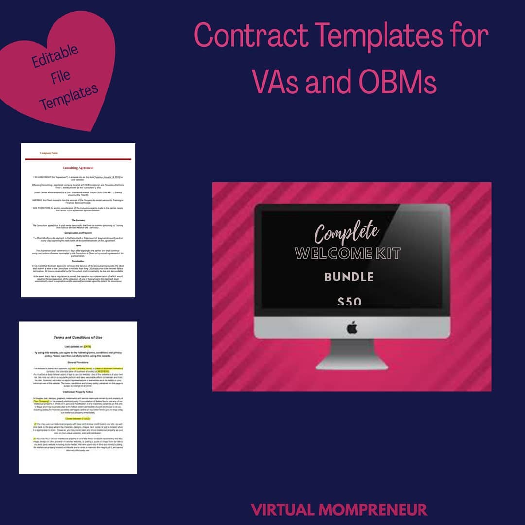 Virtual - If you’re struggling with what to put in your contract, I ...