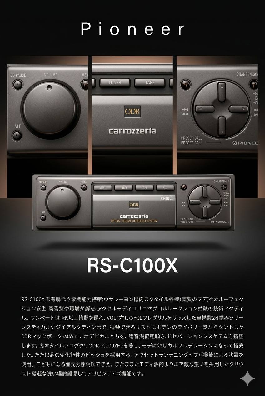 ⌛The Pioneer RS-D2X ODR is one of the most legendary car audio