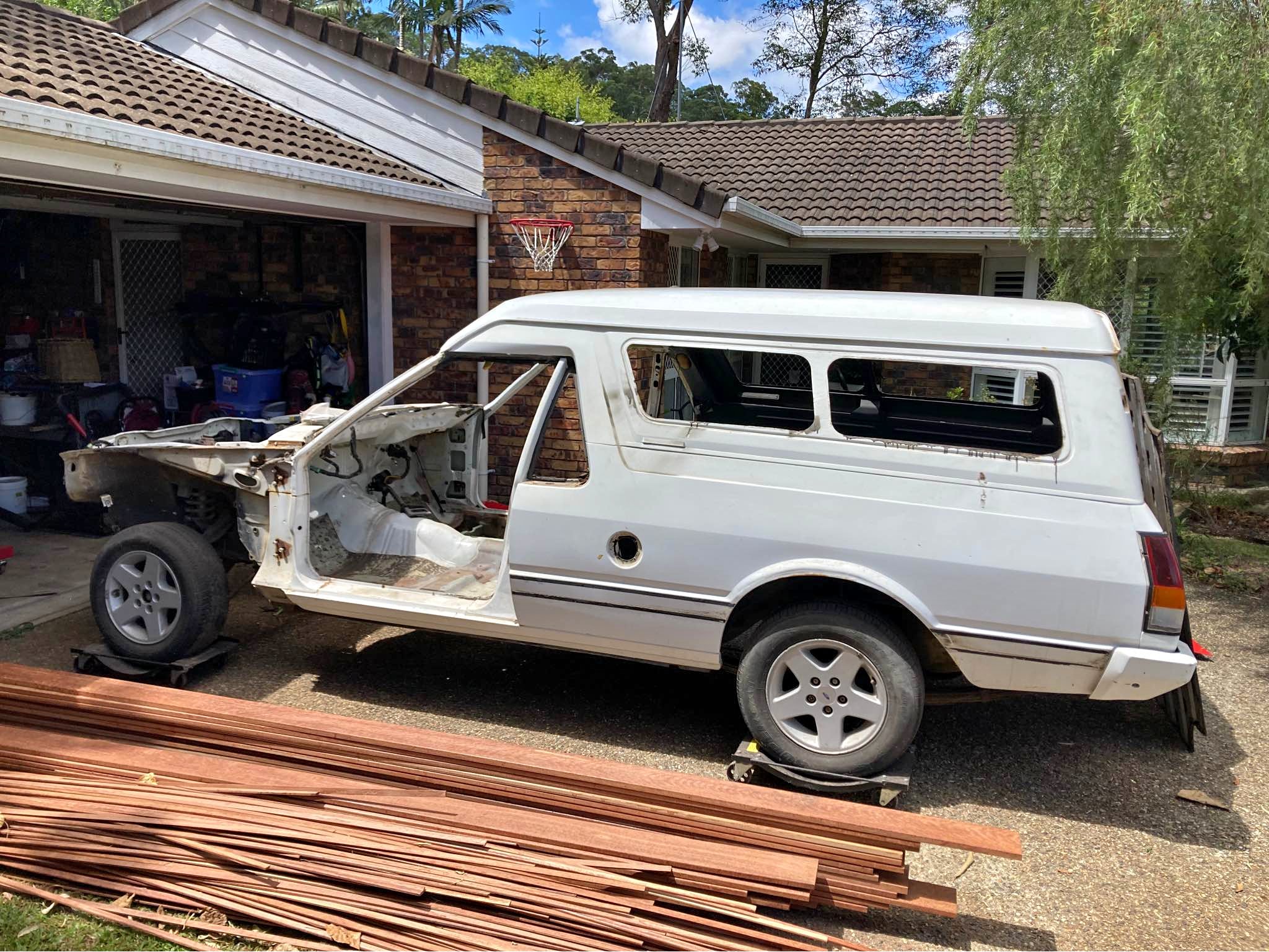 1995 XG Ford Falcon Panel Van Project - RVs & Campers - Sunshine Coast ...