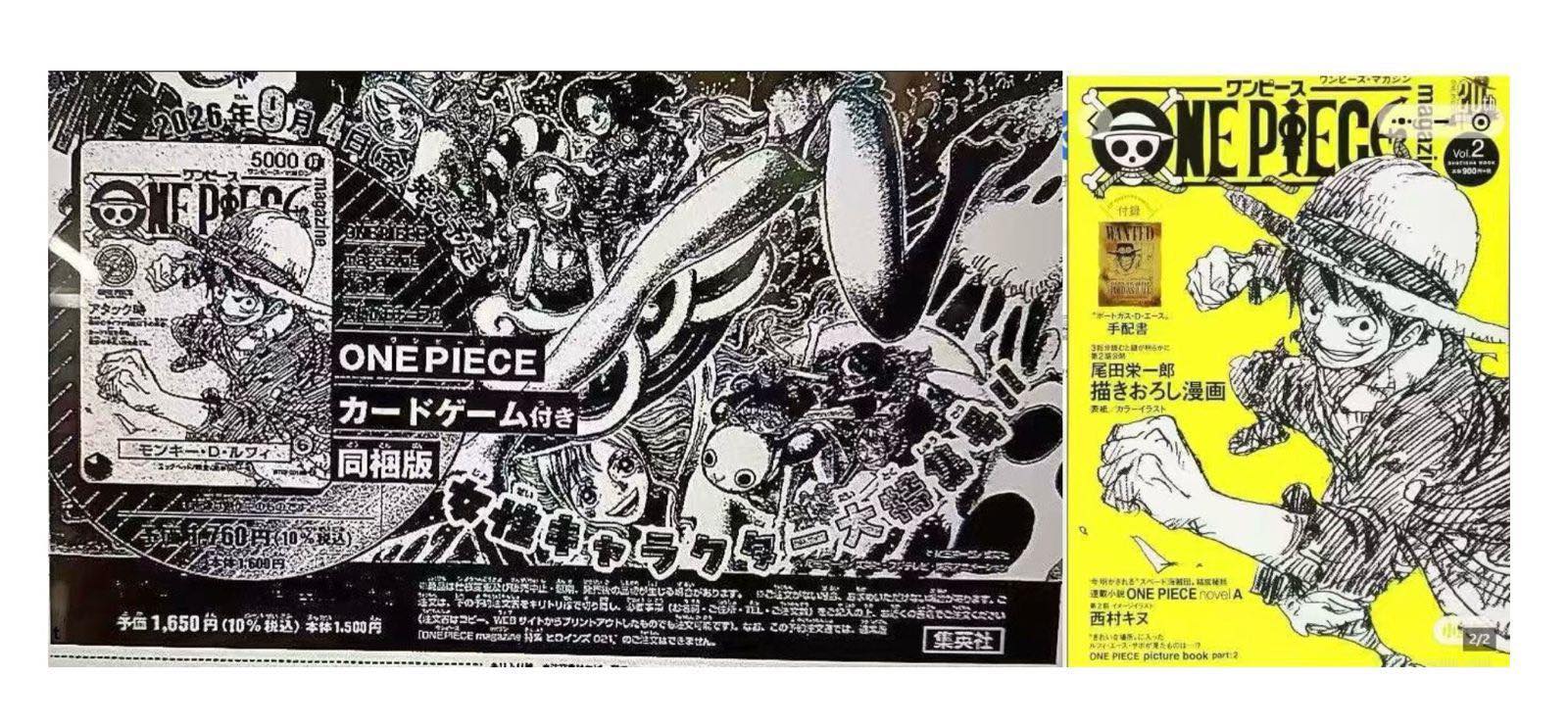 One Piece Card Game Pre Order‼️ ONE PIECE magazine Vol.21