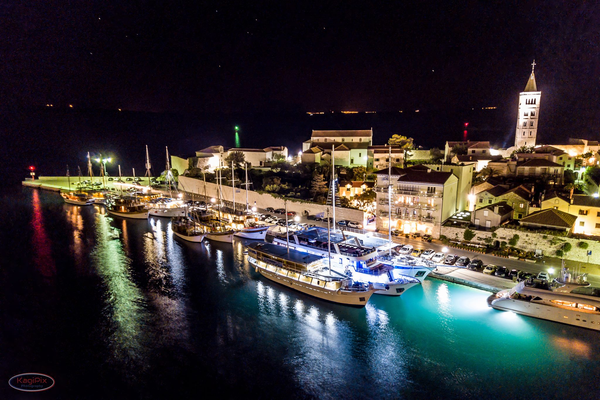 Riva Cruise - Our almost complete Rijeka fleet in the port...