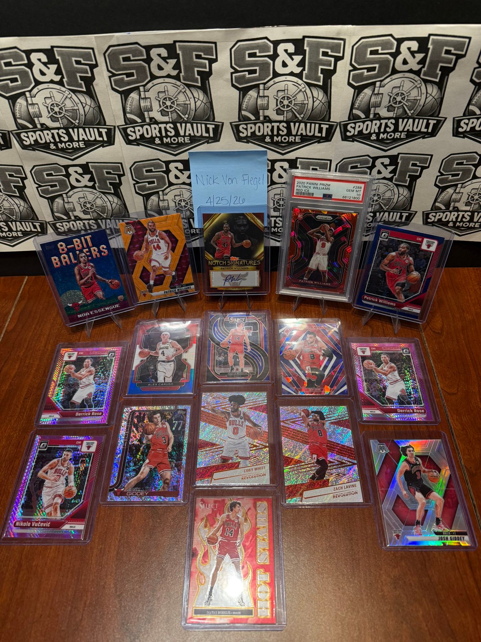 Chicago Bulls 16 card lot for sale