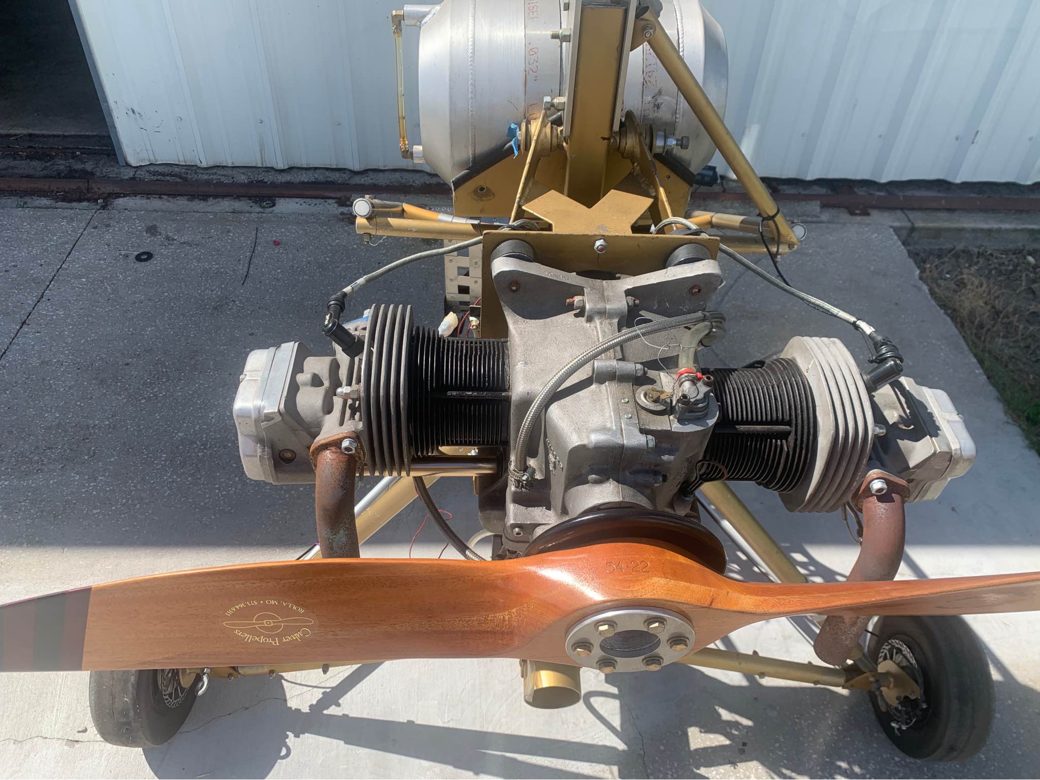 Microlight and Ultralight Aircraft | COMPLETE 1/2 VW ENGINE & PROP ...