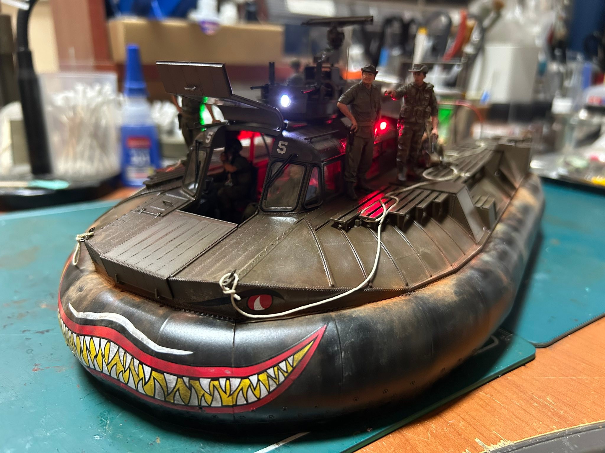 Tamiya Model Magazine | US Navy Patrol Air Cushion Vehicle (PACV), 1/35 ...