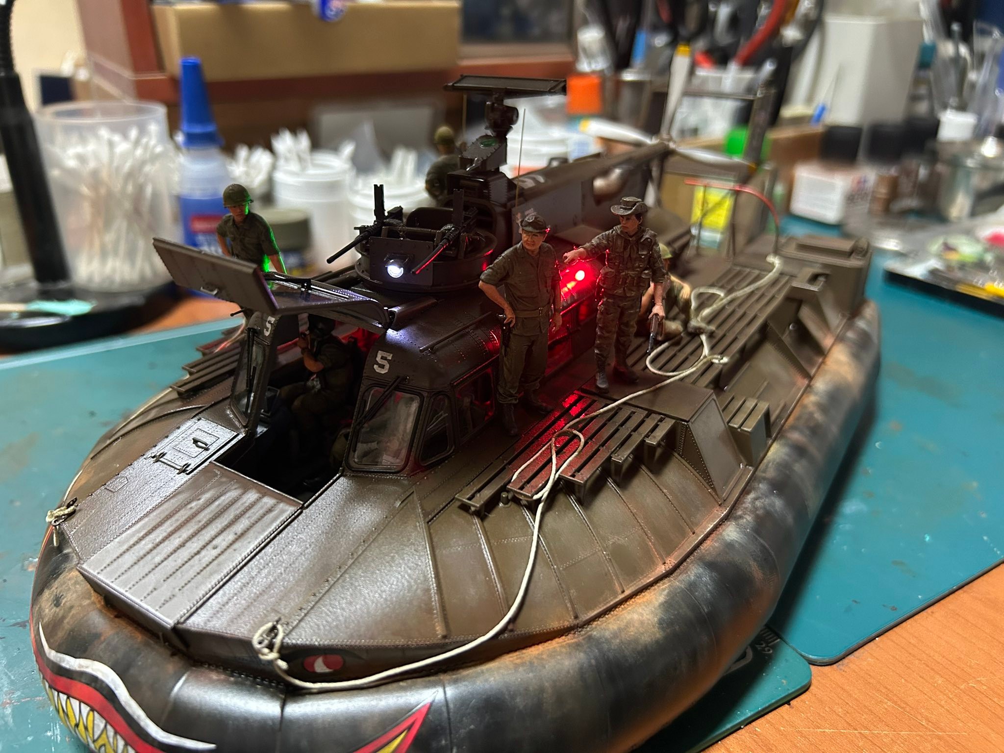 Tamiya Model Magazine | US Navy Patrol Air Cushion Vehicle (PACV), 1/35 ...