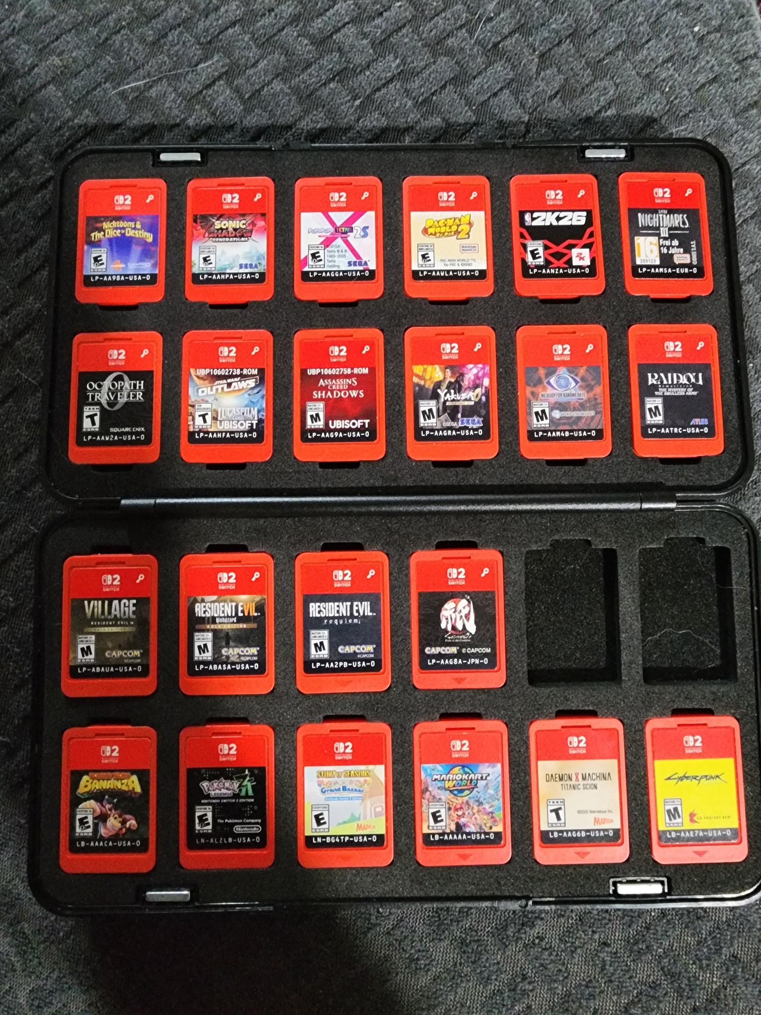 Nintendo Switch game collection journey
