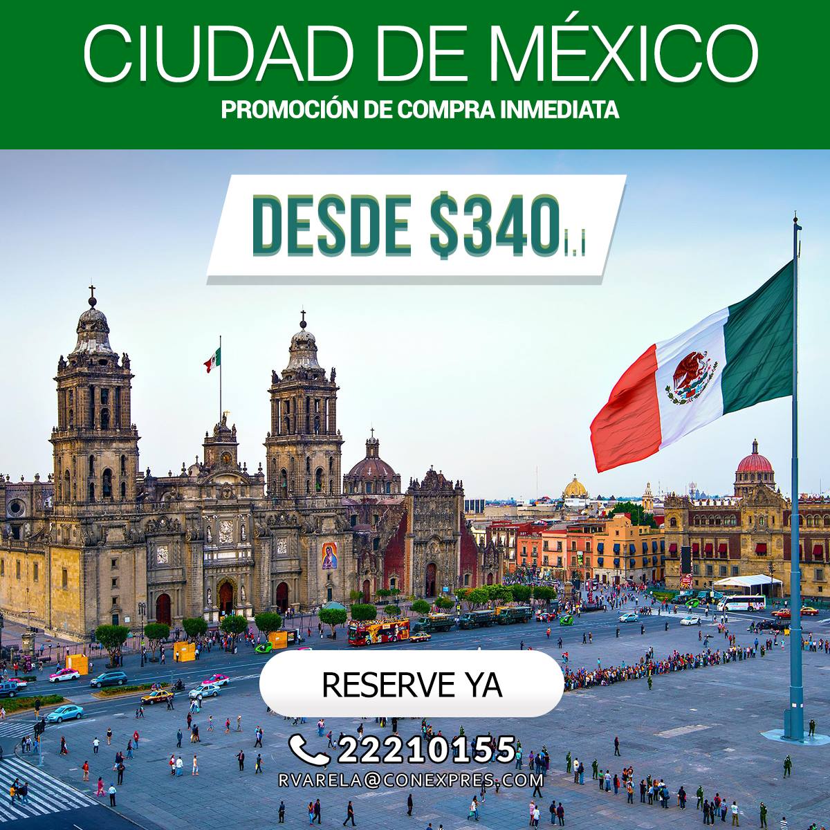 🇲🇽¡Promoción en paquetes de compra... - Conexpres Viajes